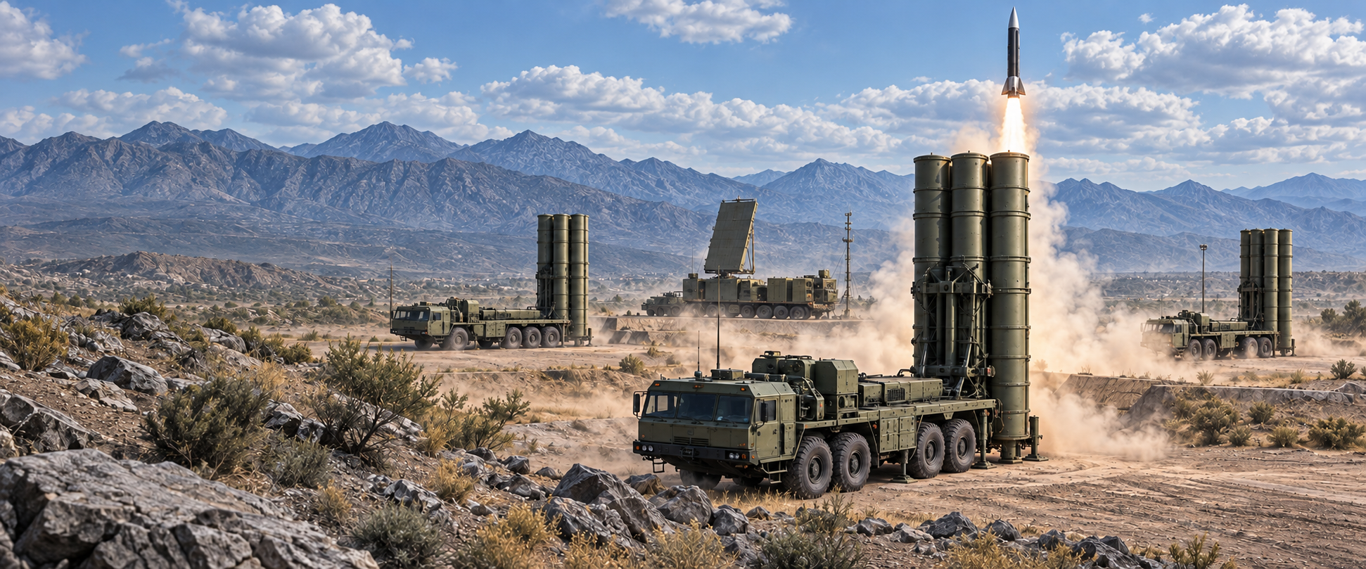 SA-10 launch site illustration